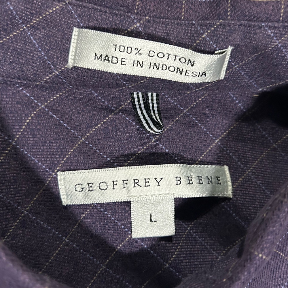 Purple Button Down - image 2